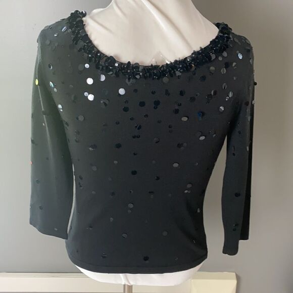 Talbots sequin top - Picture 6 of 9